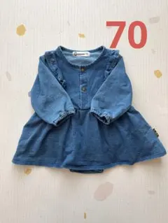 バースデイ ワンピース ロンパース 70