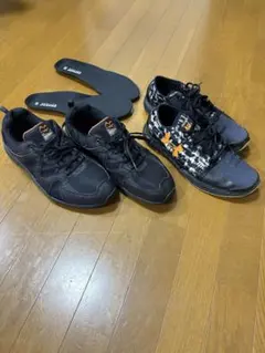 ムーンスターブラック スニーカー 2足セット