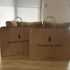 Polo Ralph Lauren ショップ袋 2枚セット