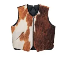 STUSSY REVERSIBLE QUILTED VEST M