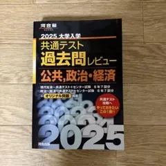 2025 大学入学共通テスト過去問レビュー 公共・政治経済