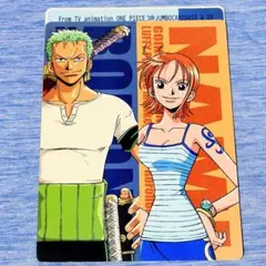 ONE PIECE ワンピース ジャンボカードダス ゾロ ルフィ サンジ ナミ