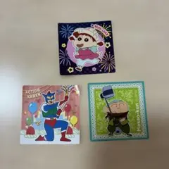 チョコビ アクション仮面 シール　まさおくん ねねちゃんシールのサムネイル