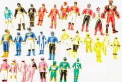 戦隊ヒーローフィギュアセット 29体 　今日だけ激安！！(六千円引き）