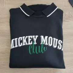 BEAMSGOLF ミッキーマウスクラブ スウェット　襟付き