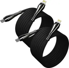 iphone 充電ケーブル 1時間でフル充電 usb-c 2M2本セット