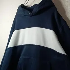 アメリカ古着 Amazon Essentials ツートン パーカー XL