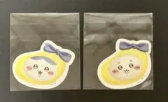 ちいかわ×東京ばな奈 コラボ ステッカー 2枚セット②【新品未使用】