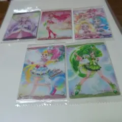 c*i様 2弾3弾4弾 　5枚　未開封　プリキュア　ウエハース　カード