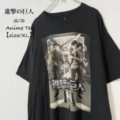 AttackOnTitan★進撃の巨人★Anime/アニメT★Black黒★XL