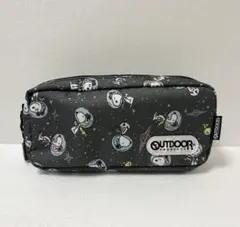OUTDOOR 스누피 펜 케이스 파우치 우주 비행사 붓 상자