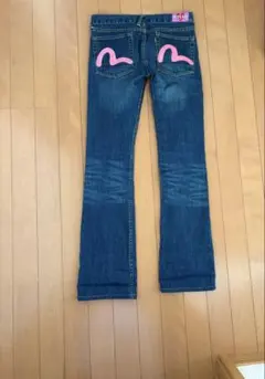EVISUデニムパンツ ピンクのサムネイル