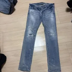 FUGAダメージ加工スリムフィットジーンズ㊲のサムネイル