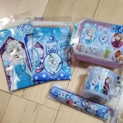 スケーター　アナ雪　 子ども用弁当箱　5点セット　ランチクロス　箸