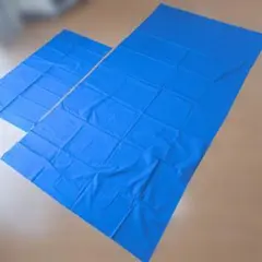 青色生地 2枚セット