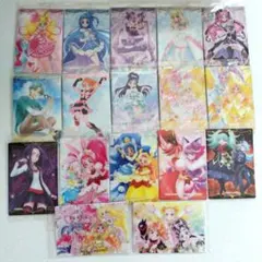 プリキュア カードウエハース12 新品未開封品 17種セット 箔押し