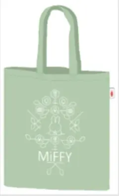 【新品】MiFFY ミントグリーン トートバッグ