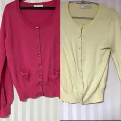 レア　カーディガンセット　LASSÉ PASSÉ