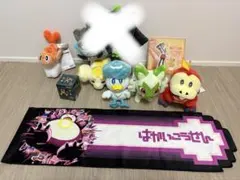 ポケモン ぬいぐるみセット タオル付き