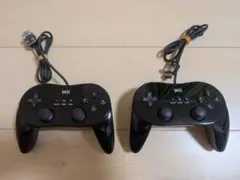 wii クラシックコントローラーpro 黒