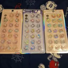 正規品　おはじきシール キラコロ だいふく しゅがのん ふぁみい　3種セット