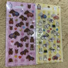 サラブレッドコレクション ぷっくりシール リバティアイランド　ソダシ　2点のサムネイル