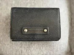 BURBERRY BLUE LABEL 三つ折り財布 ブラック