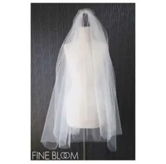 【なの様専用】ベール　FINEBLOOM ウエディングベール　オフホワイト