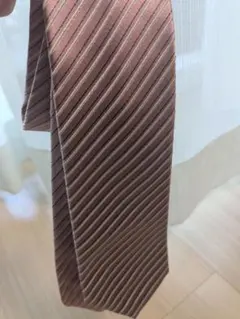 COMME CA ISM ピンク ストライプ ネクタイのサムネイル