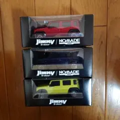スズキ ジムニー 5-door nomade ミニカー レッド ブルー - メルカリ