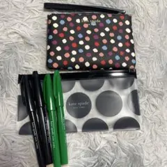 kate spade NEW YORK ポーチ ＆ペンケース2点セットのサムネイル