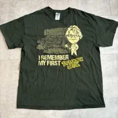 USA古着 プリマンティ・ブラザーズ 企業ロゴ Tシャツ 深緑 メンズXL