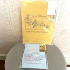 藤子不二雄 90周年 ドラえもん ミニ巾着 クリアファイル