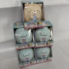 新品 おおきなのんびりまねっコ クリスマス 5個セット ねこ すみっコぐらし