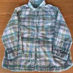 McGREGOR Ｌサイズ　チェック柄７部袖シャツ　リバーシブル