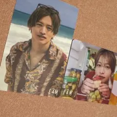 timelesz FAM トレカ【佐藤勝利&猪俣周杜】 2枚セット　タイムレス