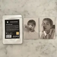 BTS POPUP MONOCHROME ミニフォトカード J-hope ① ⑤
