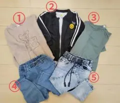 100cm　アウター付き男の子セット　まとめ売り