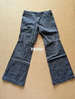 DIESEL 27inch バギーパンツ フレアパンツ 切り替えあり Y2K