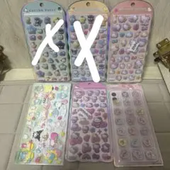 サンリオ コットンパフィー シール　ハローキティー