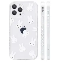 ミッフィー iPhone14ProMax用 クリアスマホケース Runkey