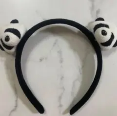 パンダ耳カチューシャ