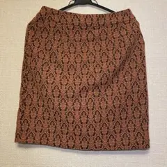 アーバンリサーチ スカート オレンジ 刺繍