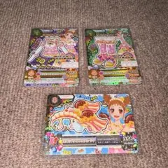 アイカツカード　ロリポップタウルスコーデ トップスシューズカチューシャ