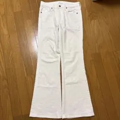 Chief Keef brrrsos swag フレアデニム ホワイトyoko | Mercari