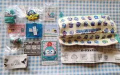 【おまけ付き】ハンギョドン ポーチ ガチャガチャ セット サンリオ