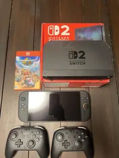 Nintendo Switch 2国内専用 本体 プロコン2個 マリオカート付き