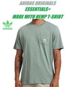 2XL アディダス エッセンシャルス＋ Tシャツ ヘンプ HR2955
