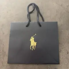 Ralph Laurenラルフローレン　ショッパー　ショップ袋　ネイビー