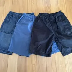 ユニクロ　ハーフパンツ　3枚組